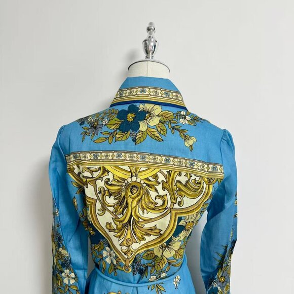 Alemais Cassie Mini Dress in Linen - Picture 11 of 14